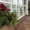 Hilton Garden Inn Winter Entry Urns